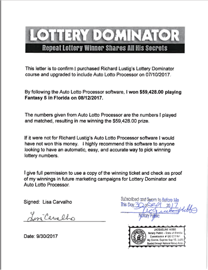Lottery Dominator - News